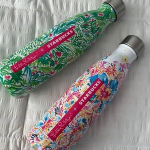 Lilly for Starbucks s’well water bottle